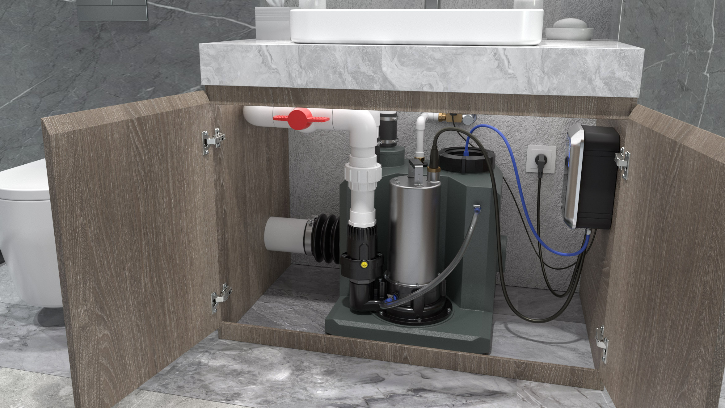 Basement renovation, intelligent lifting pump changed the status quo of basement drainage!