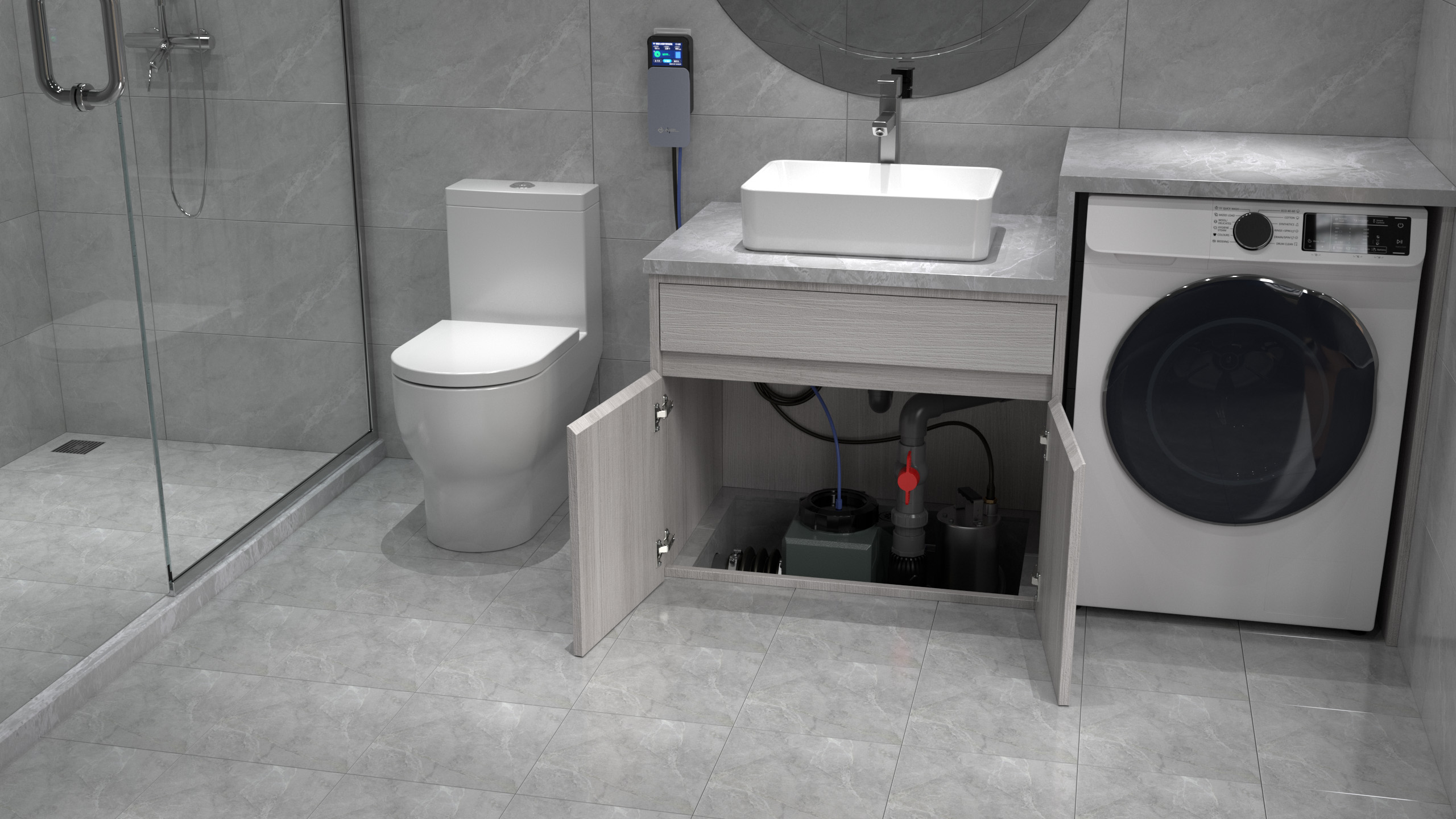 Basement bathroom drainage solution: easily tackle drainage challenges